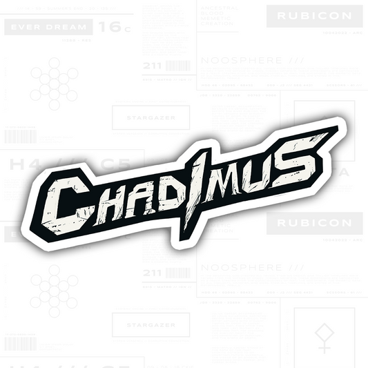 Chadimus Sticker (3" Vinyl)
