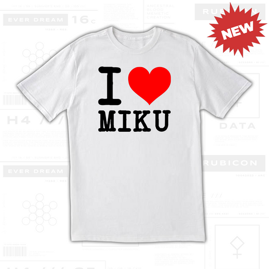 I Love Miku Tee