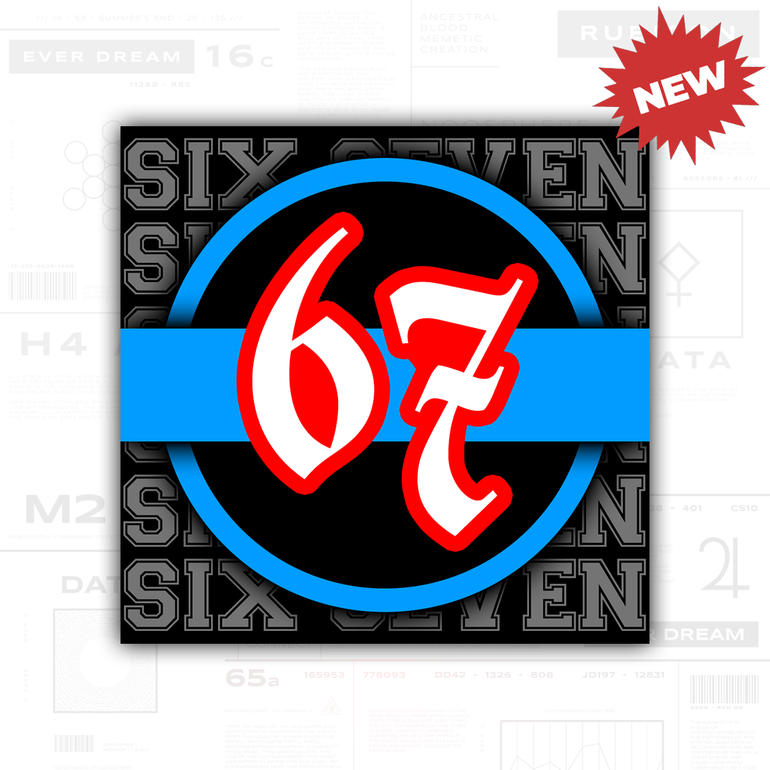 67 Sticker (3" Vinyl)