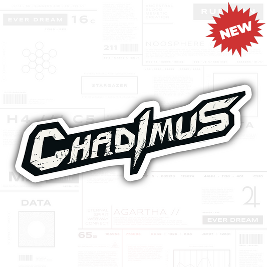 Chadimus Sticker (3" Vinyl)