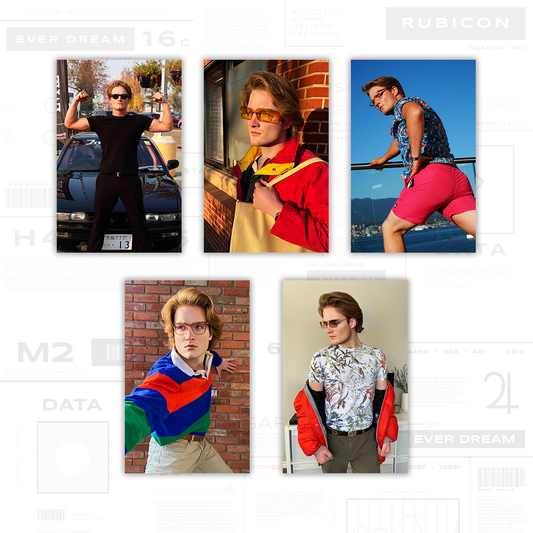 Photocard Pack 2 "I'm Simply Lifemaxxing" 🔴 (5 Cards)