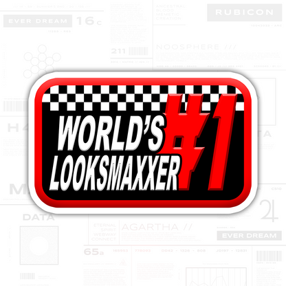 Sticker Pack 1 "Looksmaxxer's Delight" (3" Vinyl)